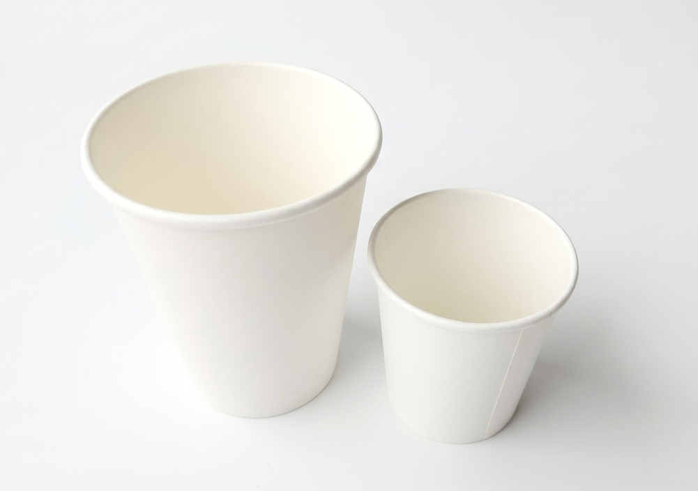 6 Oz or 12 Oz Single Wall Paper Cups – Disposable Beverage Cups (Hot or Cold) - 500 Pack