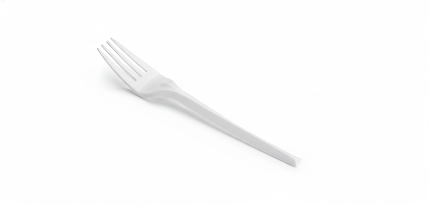 Spoons, Forks & Knives - Sustainable Cornstarch Cutlery Collection - (2000 Pack)