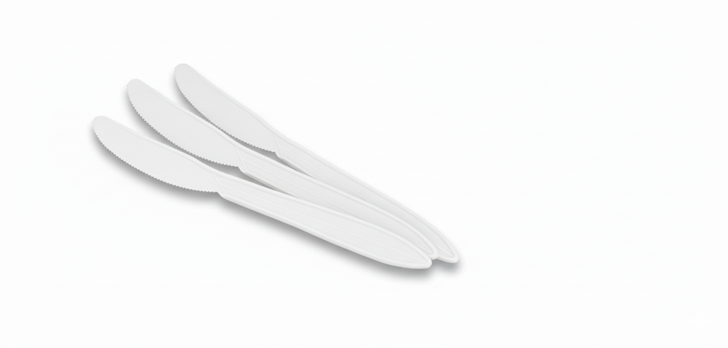 Spoons, Forks & Knives - Sustainable Cornstarch Cutlery Collection - (2000 Pack)