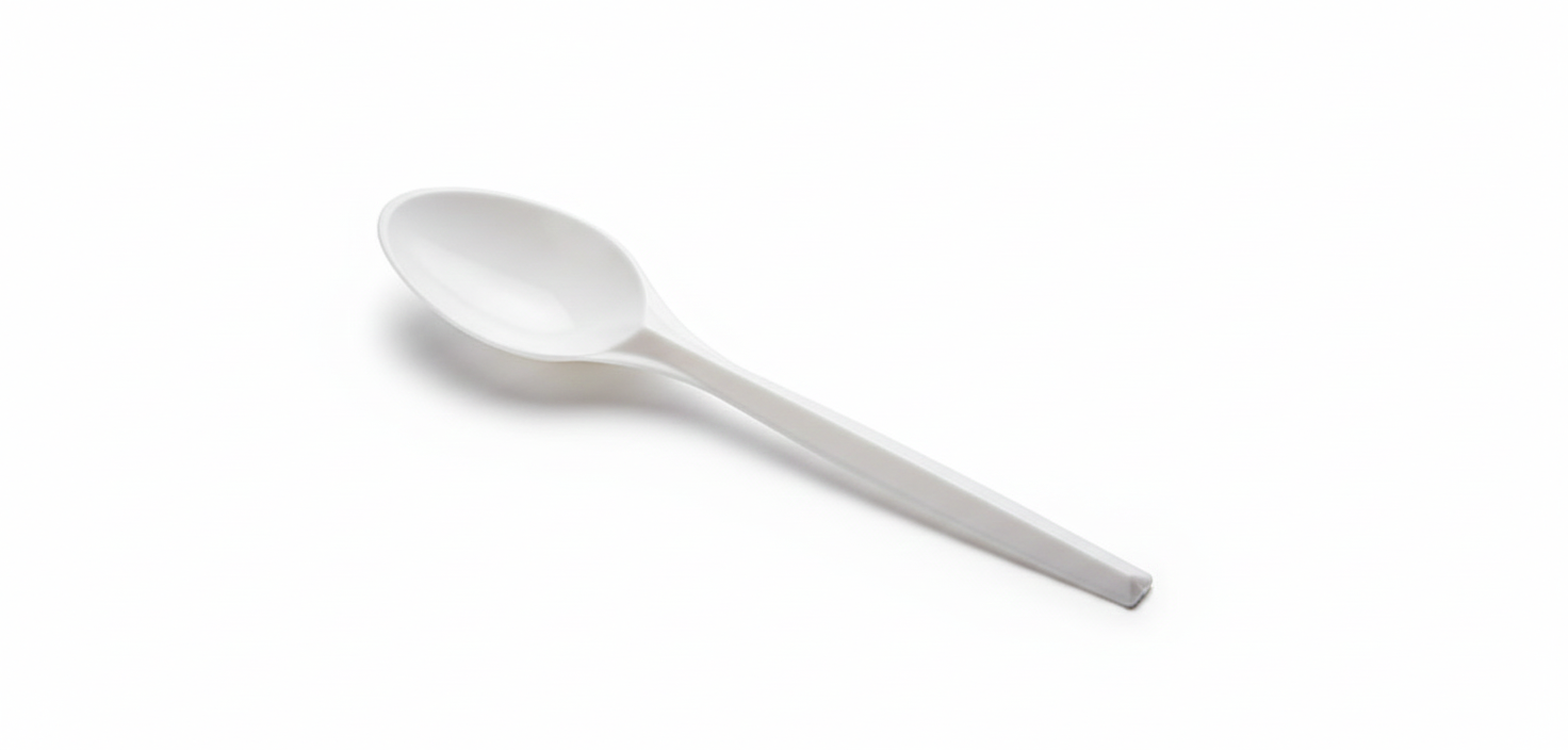 Spoons, Forks & Knives - Sustainable Cornstarch Cutlery Collection - (2000 Pack)