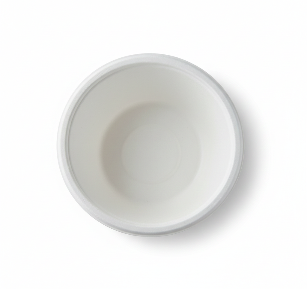 12 or 16 Oz Bowls Compartment Compostable Sugarcane Bagasse, Biodegradable, Eco-Friendly, Heavy-Duty Disposable Bowls (Pack of 500)