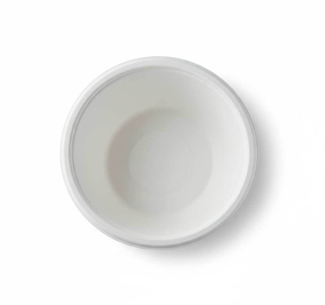 12 or 16 Oz Bowls Compartment Compostable Sugarcane Bagasse, Biodegradable, Eco-Friendly, Heavy-Duty Disposable Bowls (Pack of 500)